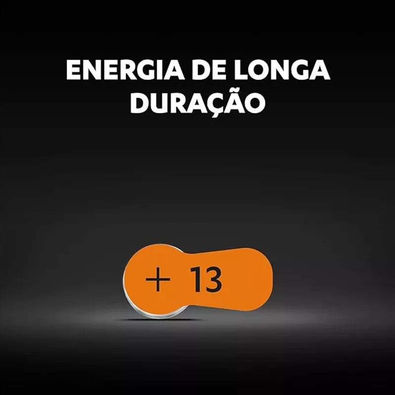 Pilha Auditiva 13 C/6 (108839) - Duracell 