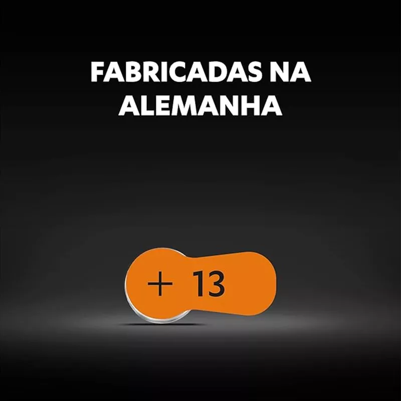 Pilha Auditiva 13 C/6 (108839) - Duracell 