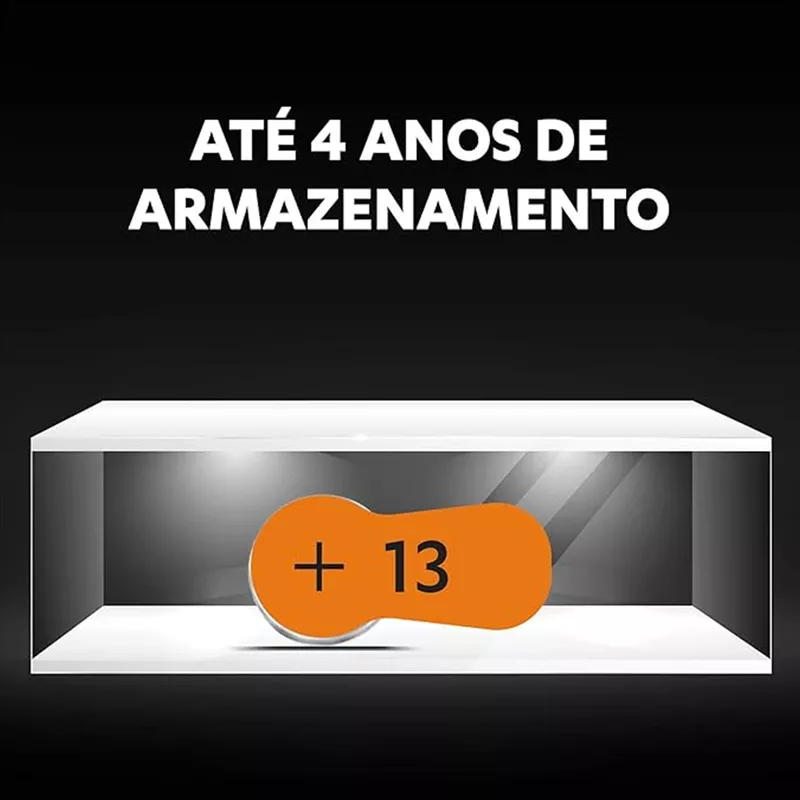 Pilha Auditiva 13 C/6 (108839) - Duracell 