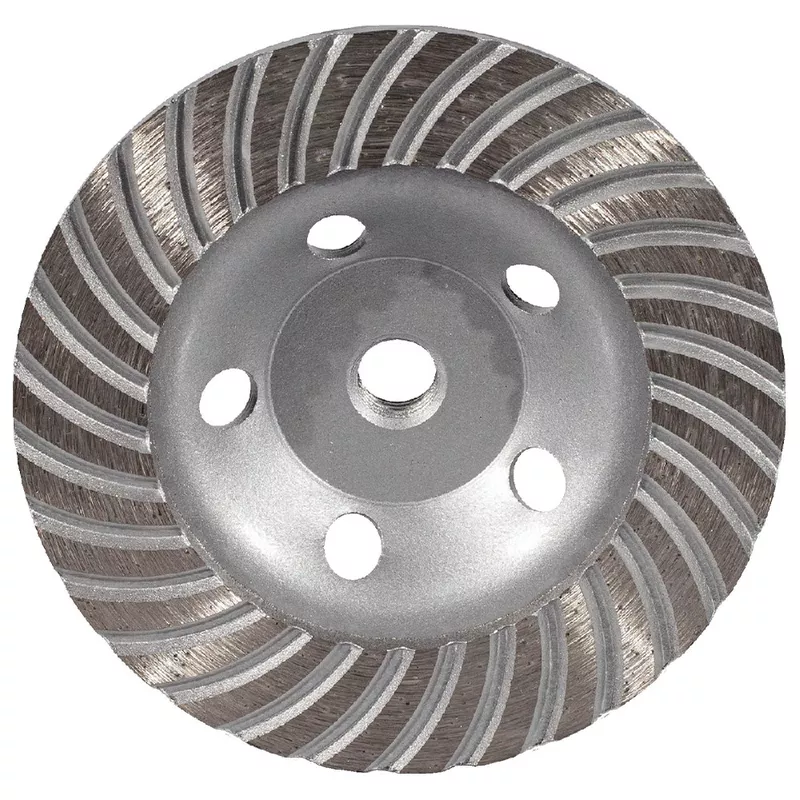 Rebolo Diamantado Tipo Prato c/ Rosca 115xM14mm (573,0005) - Graff