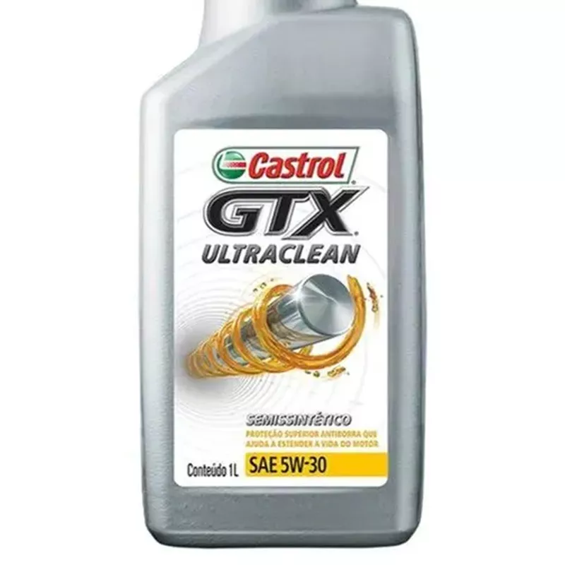 Oléo Semissintético GTX 5W30 1L (3435995) - Castrol