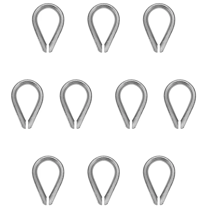 Kit Sapatilha Para Cabo De Aço 3/16'' - 8,0002 (Com 10 Unidades) - Nord 