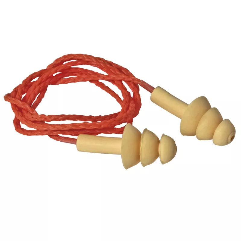 Protetor Auricular em Silicone Com Cordão de Algodão (274,0001) - Proteplus