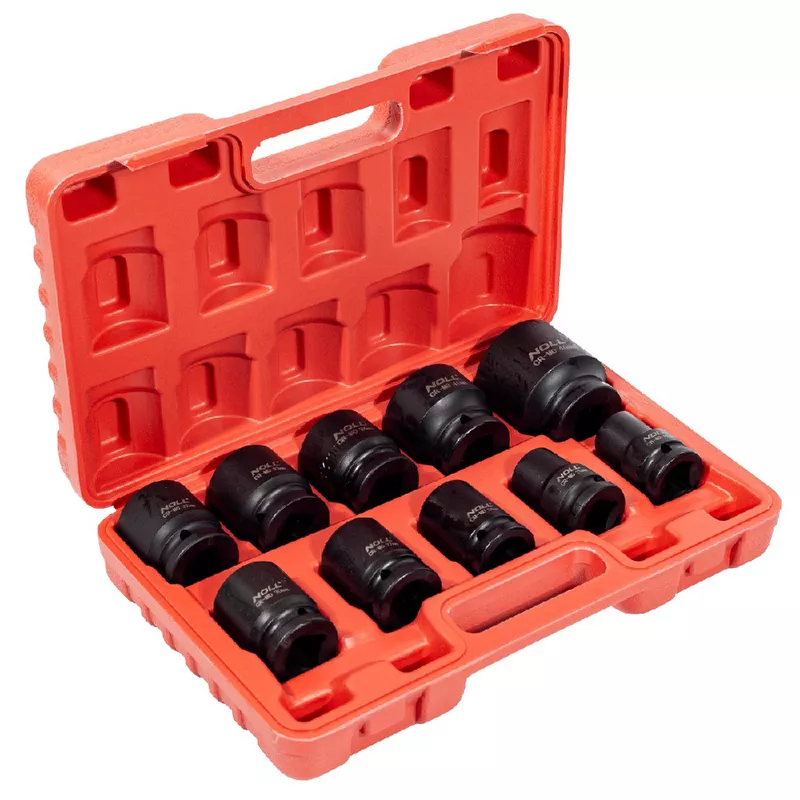 Jogo de Soquete de Impacto Sextavado 3/4'' - 19 á 46mm (435,0183
