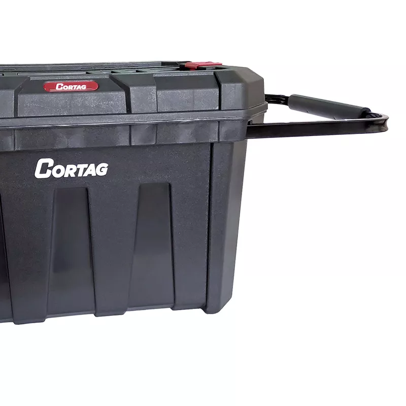 Caixa Plástica Baú com Rodas 24'' 62544 - Cortag