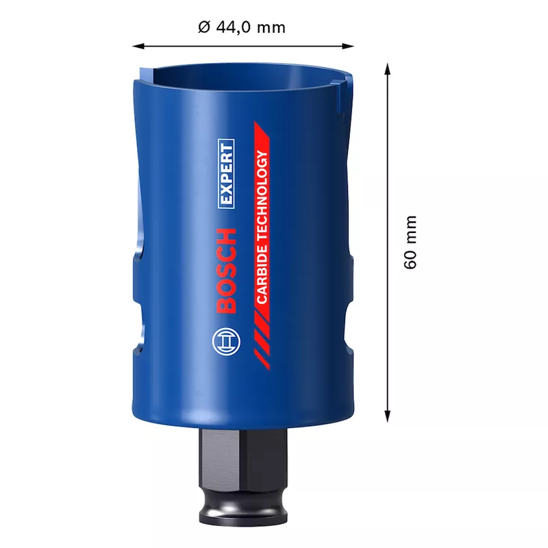 Serra copo Bosch EXPERT Construction Material 44 mm, 1 3/4''