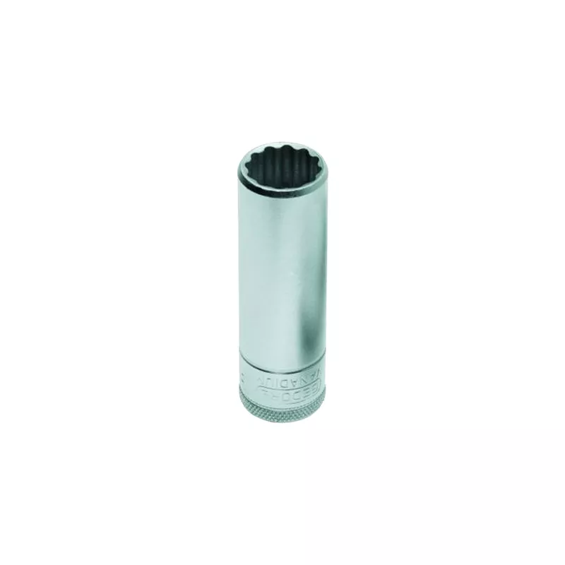 Soquete Estriado Longo 1/2x7/16'' (Ref. D19L-7/16'') - GEDORE