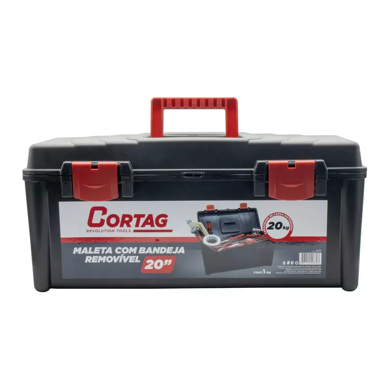 Maleta Com Bandeja Removível 20'' - 20kg (62880) - Cortag