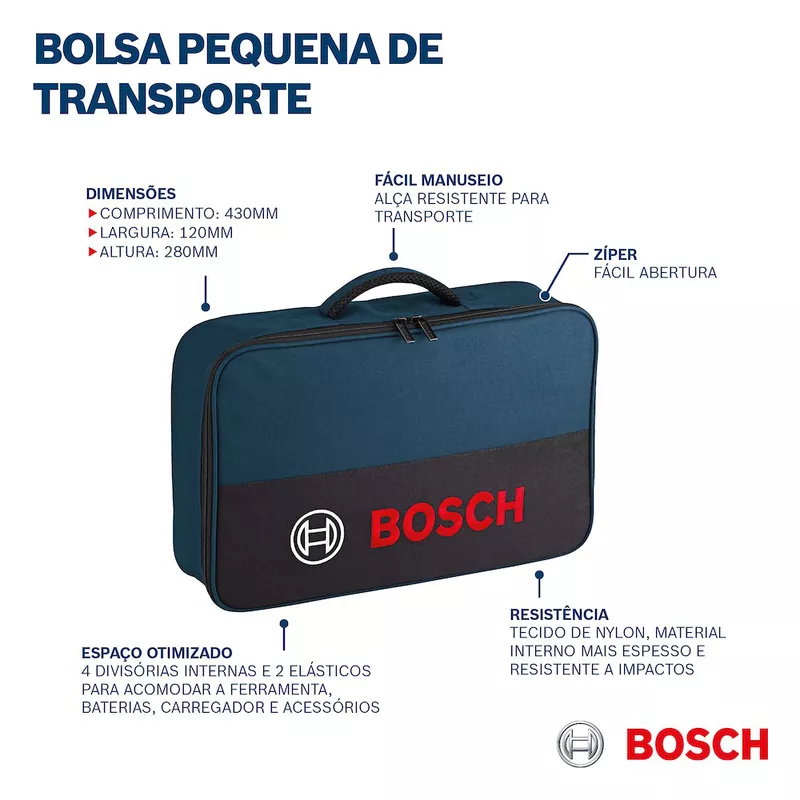 Bolsa de ferramentas pequena Bosch Softbag