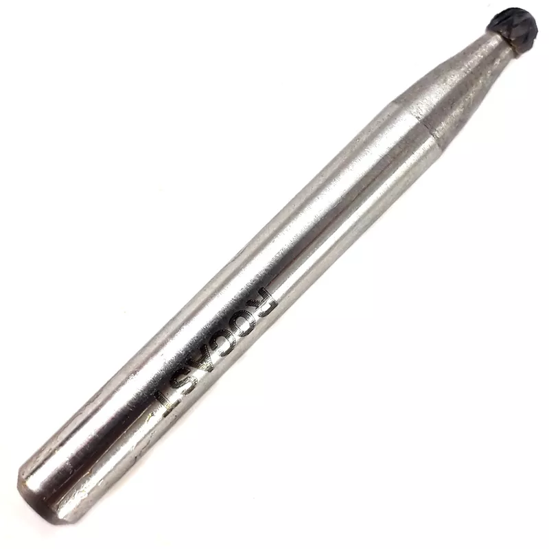Lima Rotativa Esférica em Metal Duro 4mm (45,0053) - Rocast