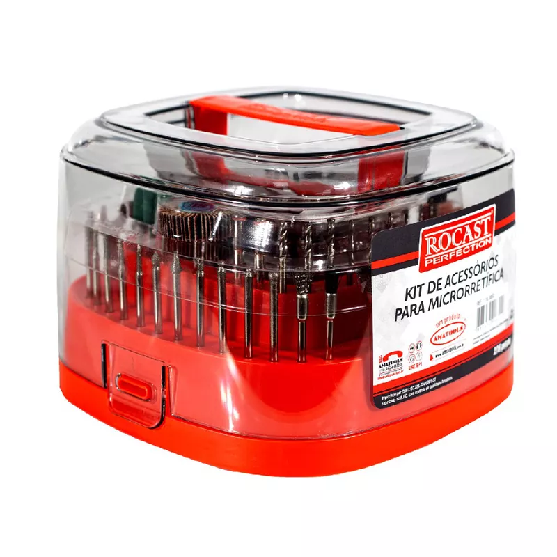 Kit de Acessórios Para Micro Retífica 276 Peças (116,0002) - Rocast ...