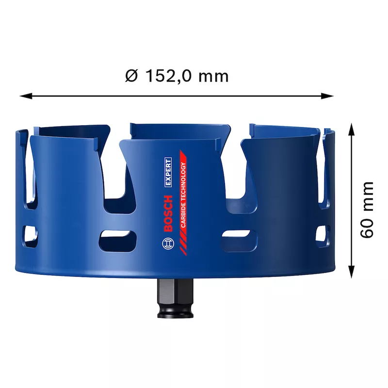 Serra copo Bosch EXPERT Construction Material 152 mm, 6''
