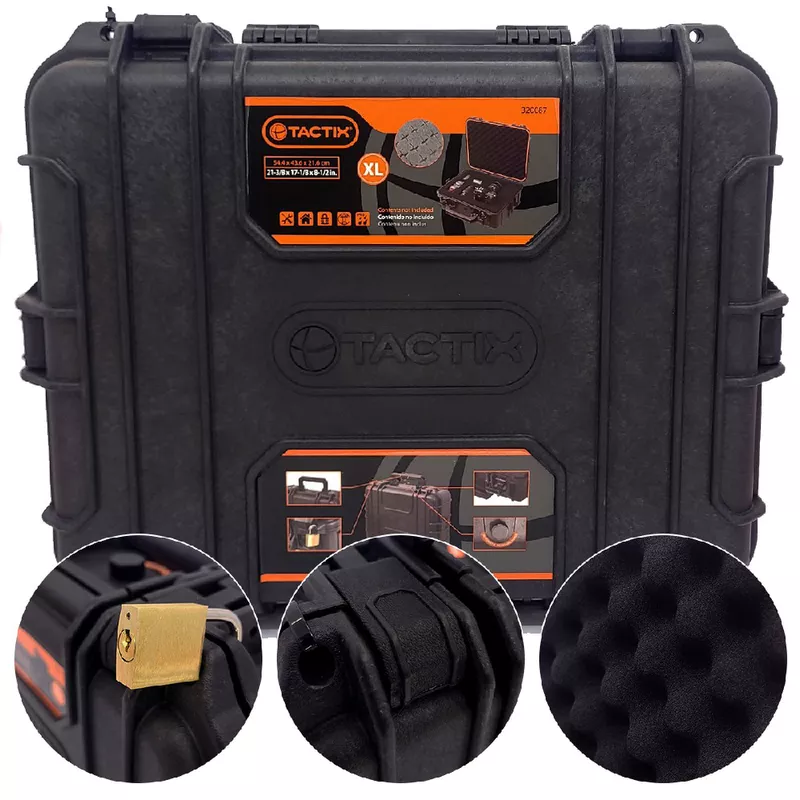 Maleta Anti-impacto (XG) 55 x 44 x 22 cm (582,0004) - Tactix