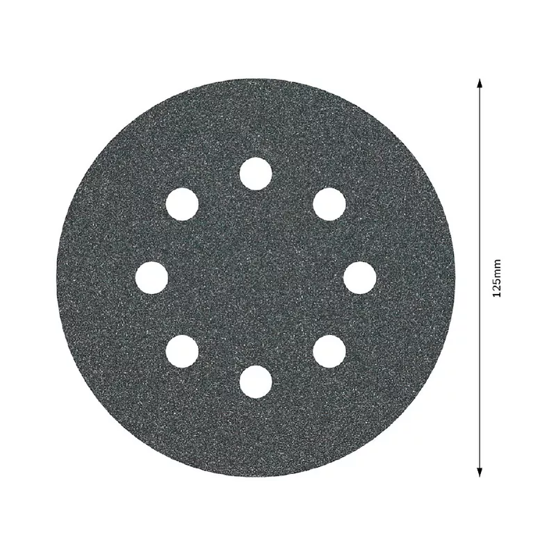 Disco de Lixa Com Velcro 125mm - GR. 100 Com 5 Peças (2608605116) - Bosch