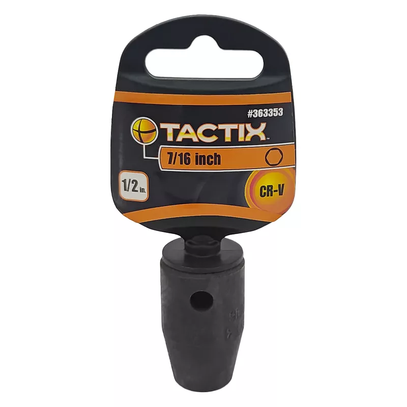 Soquete Impacto-P3 1/2 x 7/16'' (363353) - Tactix | Ritec Máquinas