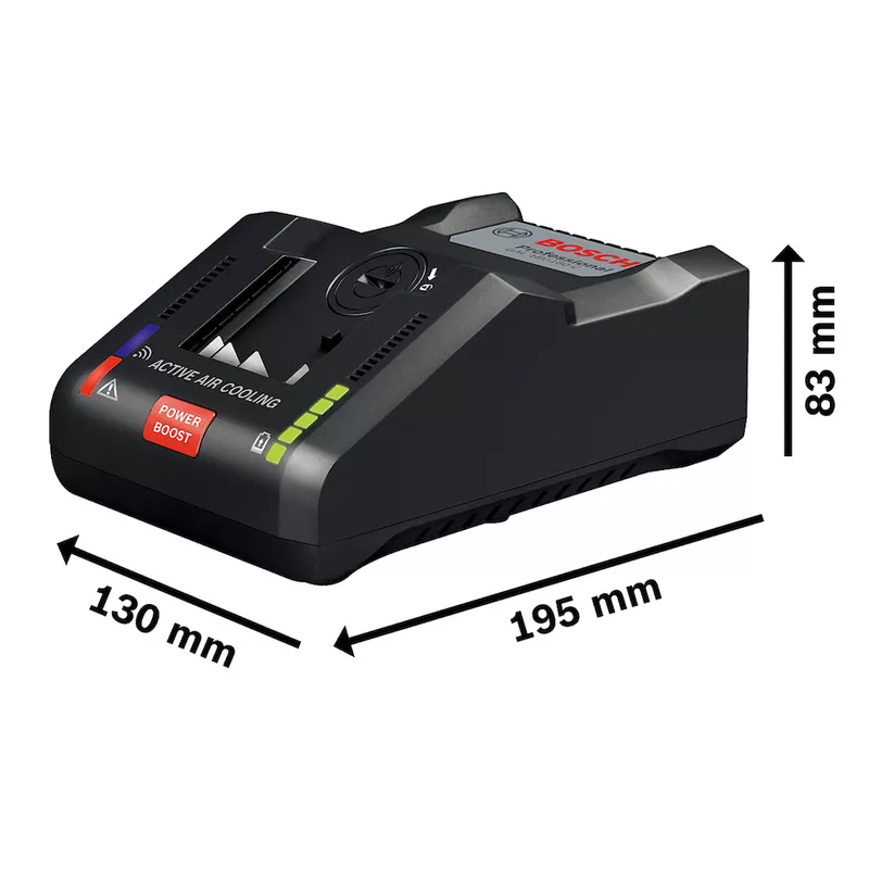 Carregador de bateria 18V Bosch GAL 18V-160 C 220V