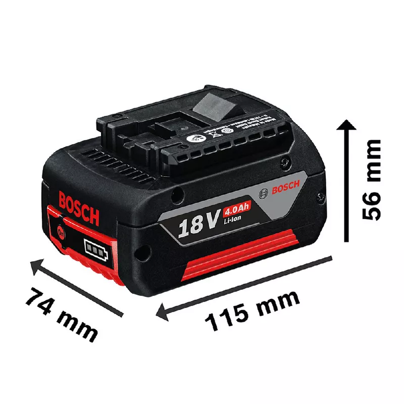 Kit de 02 Baterias + Carregador Bivolt (1600A02RM8) - Bosch