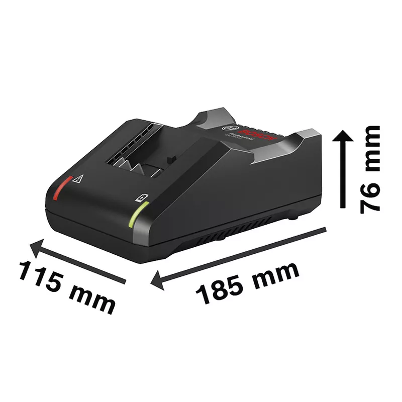 Kit de 02 Baterias + Carregador Bivolt (1600A02RM8) - Bosch