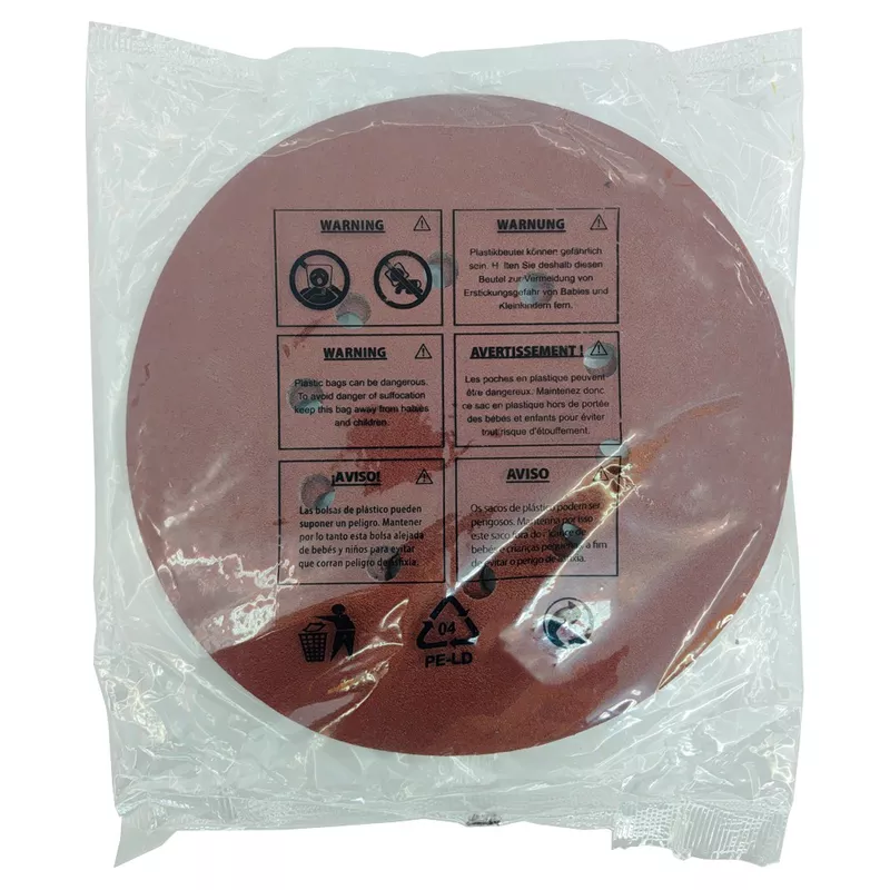 Kit Disco de Lixa Com Velcro 225mm - Gr.100 Com 10 Unidades (243,0045 ...