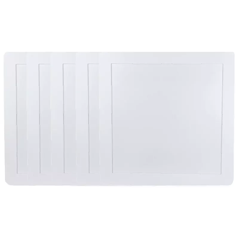 Kit Plafon LED Quadrado de Embutir 24W - 3000K Com 5 Unidades (520,0047) - Noll LED