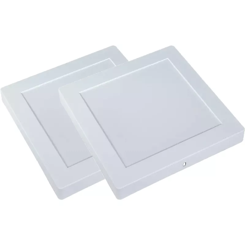 Kit Plafon LED Quadrado de Sobrepor 18W - 4000K Com 2 Unidades (520,0054) - Noll LED
