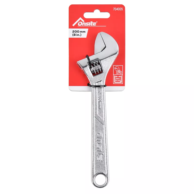 Chave Inglesa Ajustável 8'' - 200mm (704005) - Onsite