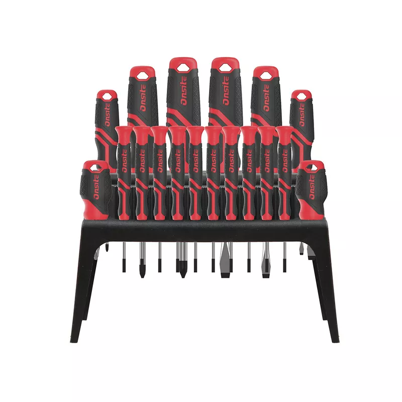 Jogo de Chaves Fenda, Phillips, Torx 18 Peças (702483) - Onsite