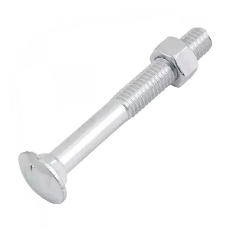 Kit Parafuso Francês Com Porca 3/8'' x 8'' - 53,0028 (Com 5 Unidades) - Nord
