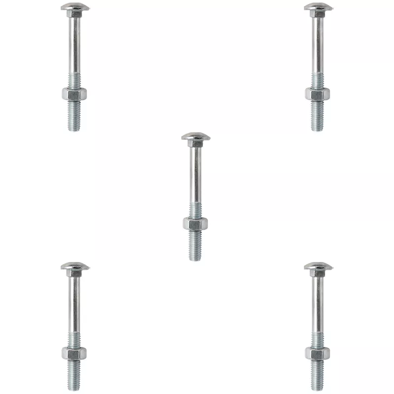 Kit Parafuso Francês Com Porca 3/8'' x 8'' - 53,0028 (Com 5 Unidades) - Nord