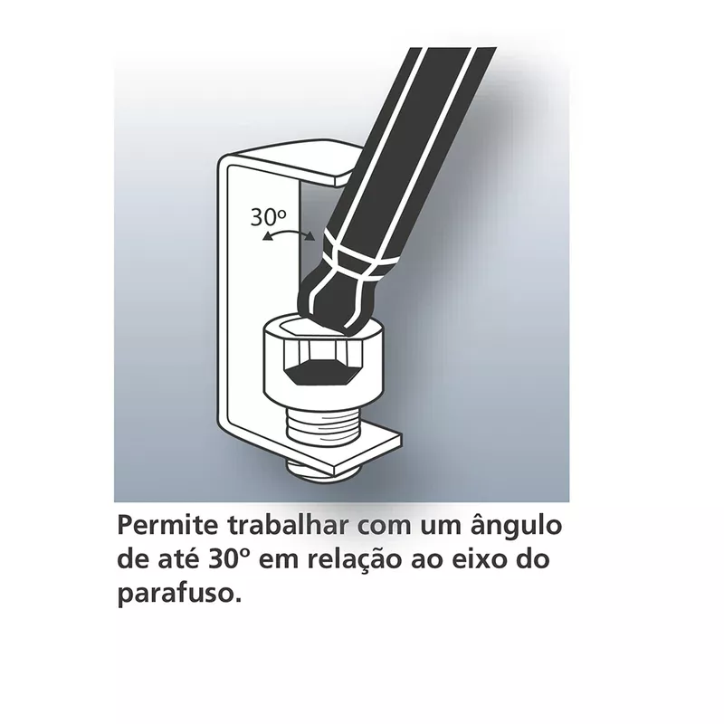 Chave Allen Abaulada 3mm (44460/003) - Tramontina Pro