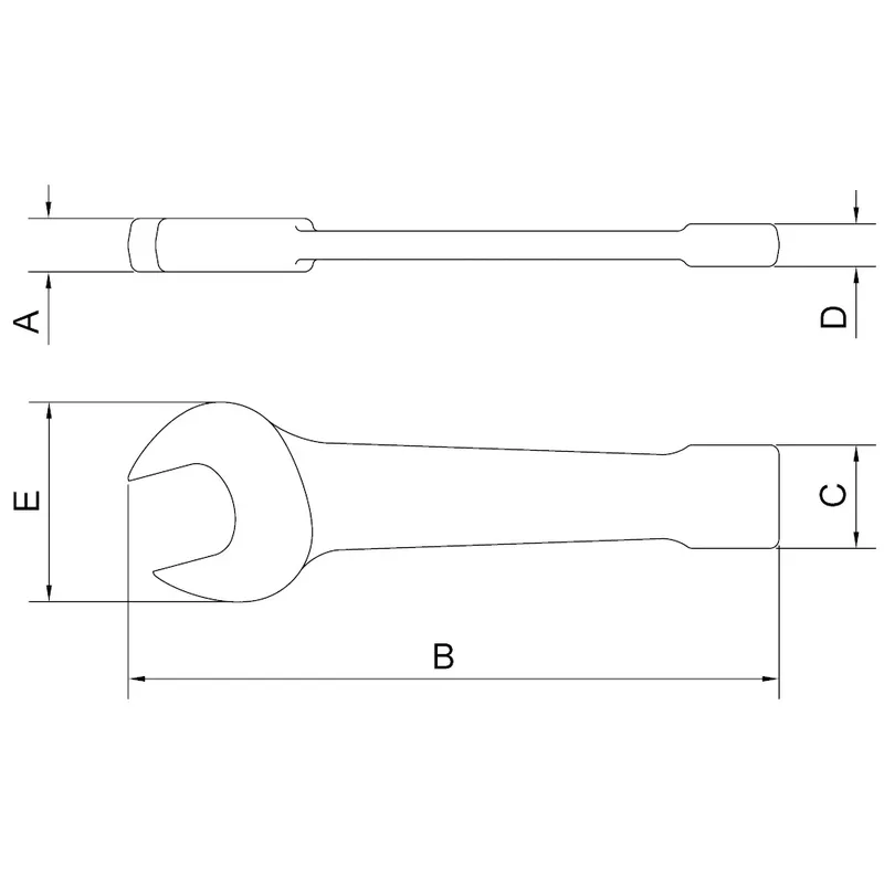 Chave Fixa de Bater 2'' (44629/014) - Tramontina Pro