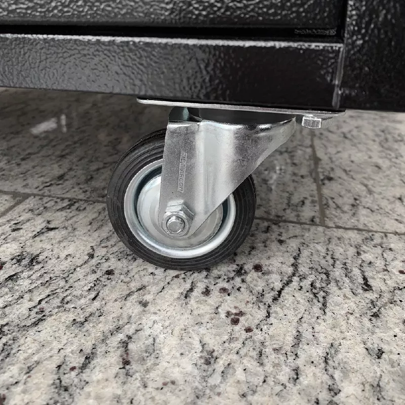 Carrinho Para Ferramentas Fechado Com 3 Gavetas (NC-14) - Nocram