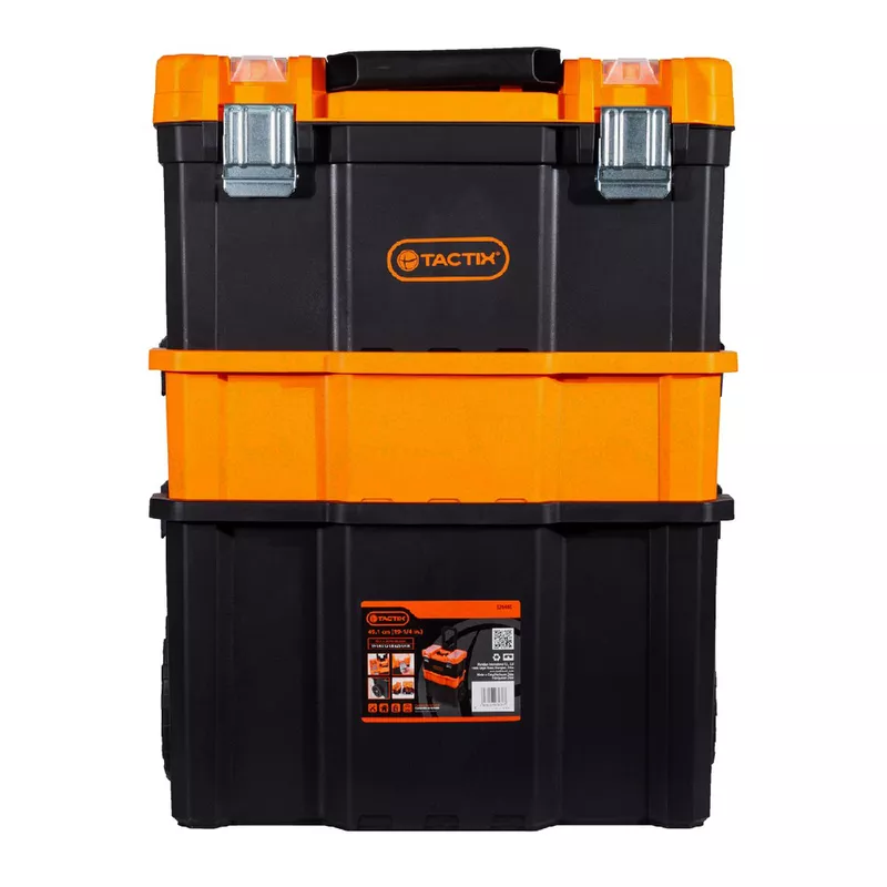 Caixa de Ferramentas Modular 3x1 Com Rodas (583,0004) - Tactix
