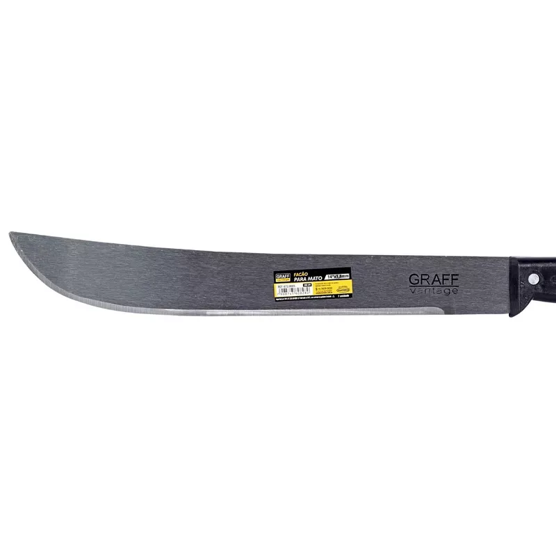 Facão Para Mato Com Cabo Plástico 14'' (672,0005) - Graff Vantage ...