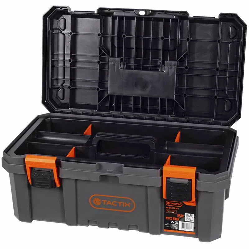 Caixa de Ferramentas Heavy Duty 48cm / 19'' (583,0009) - Tactix