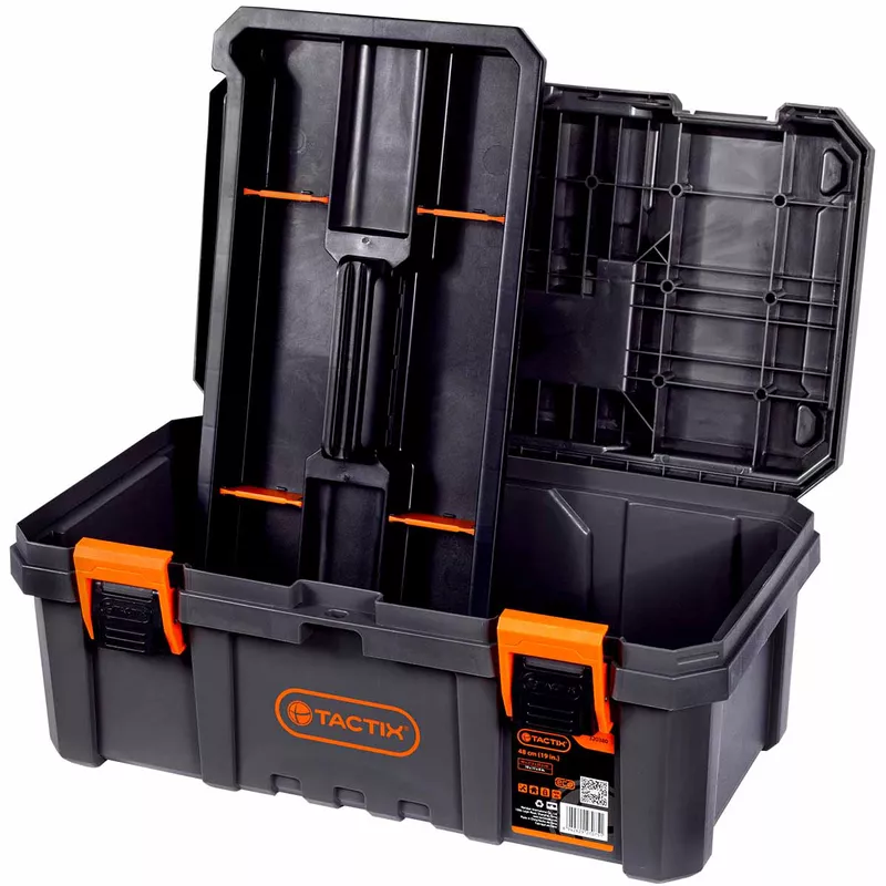 Caixa de Ferramentas Heavy Duty 48cm / 19'' (583,0009) - Tactix