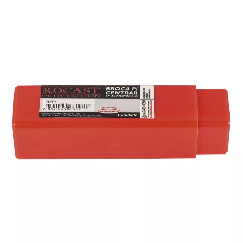 Broca de Centro DIN 333A - 3,15 x 8,0mm (9,0004) - Rocast | Ritec ...