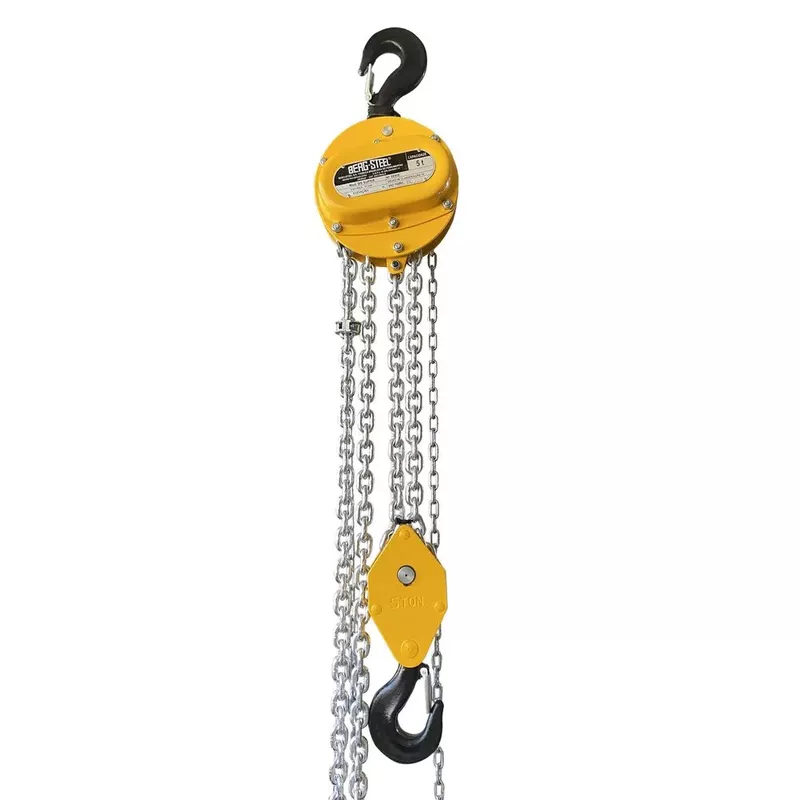 Talha Manual BS Super 5000Kg x 3 metros - Berg-Steel | Ritec Máquinas e ...