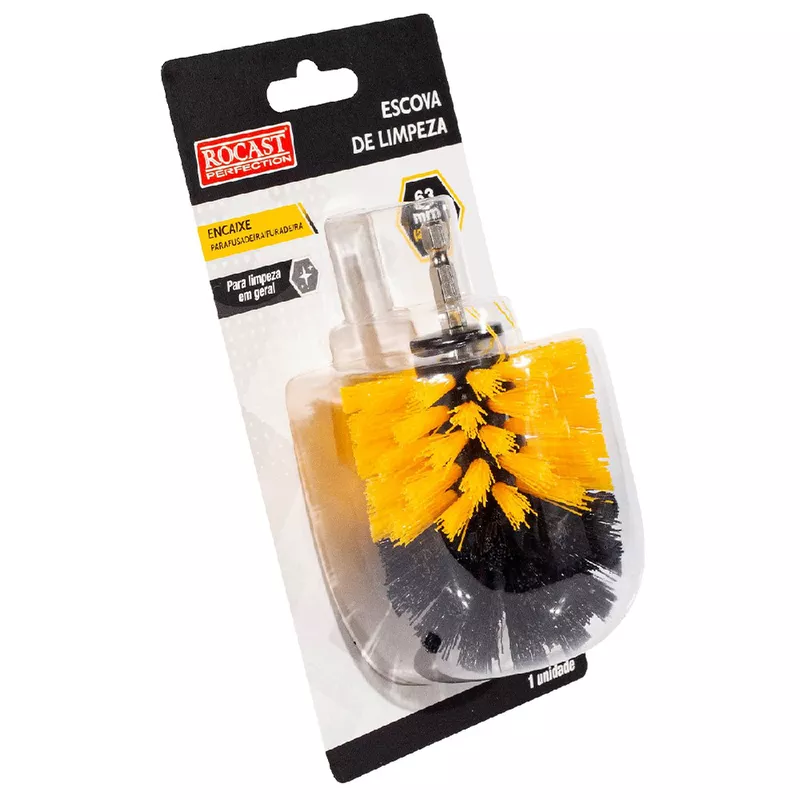 Escova de Limpeza para Parafusadeira/ Furadeira 63mm 2.1/2'' (319