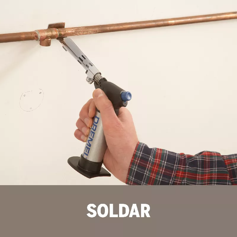 Versaflame Mini-Maçarico a Gás Com 7 Acessórios 2200 - Dreme