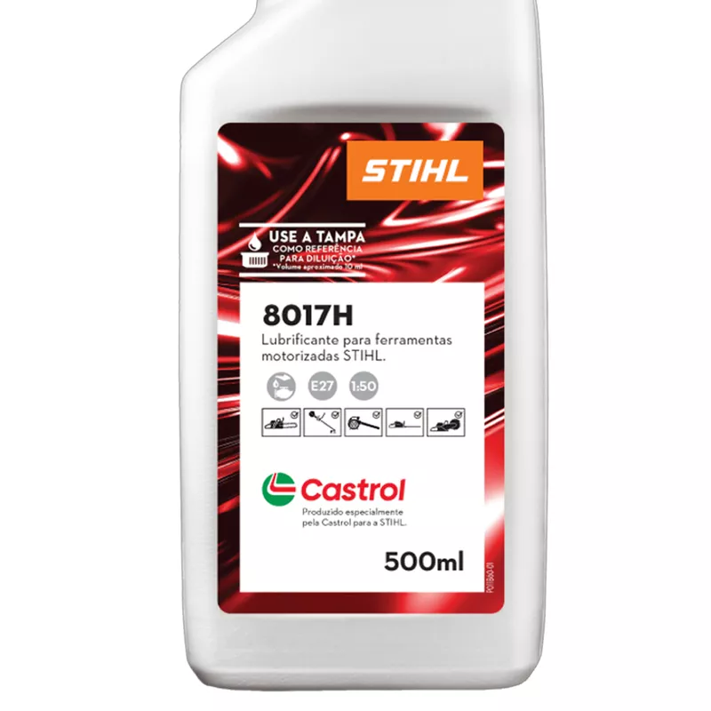 Óleo Lubrificante Para Motores 2 Tempos Castrol 8017H 500ml
