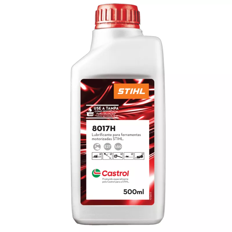 Óleo Lubrificante Para Motores 2 Tempos Castrol 8017H 500ml