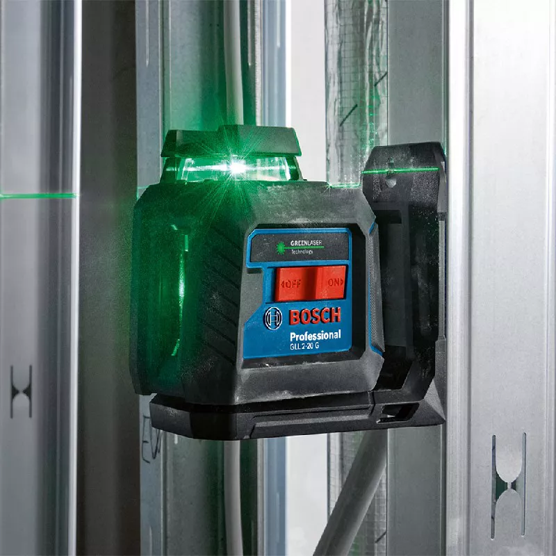 Nível Laser Verde de Linhas Cruzadas GLL 2-20G 10m - Bosch | Ritec