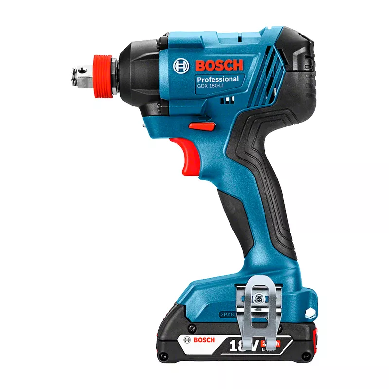 Chave de impacto GDX 180-LI, 2 baterias 18V e maleta - Bosch