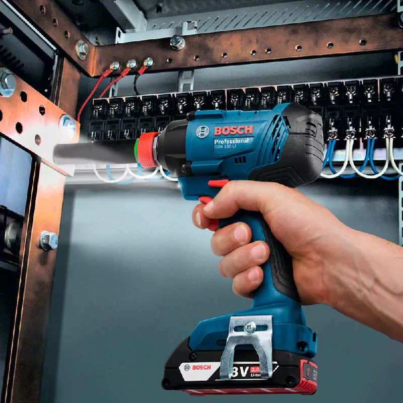 Chave de impacto GDX 180-LI, 2 baterias 18V e maleta - Bosch