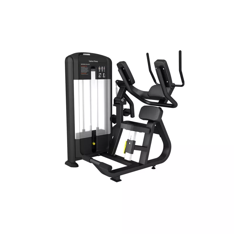 Abdominal Máquina New Black - WTM Fitness