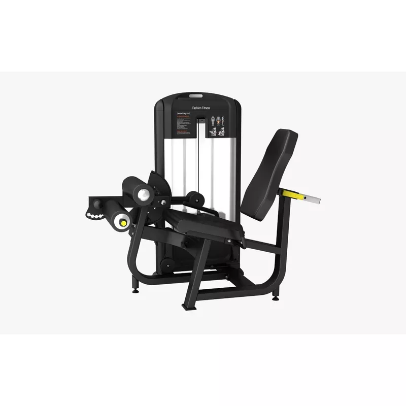 Cadeira Flexora New Black - WTM Fitness