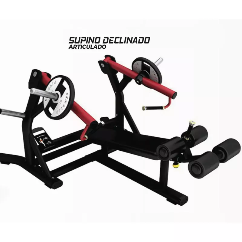 Supino Declinado Articulado Supreme - WTM Fitness