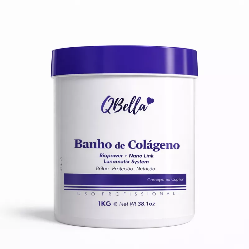 Banho de Colageno QBella Profissiol 1kg