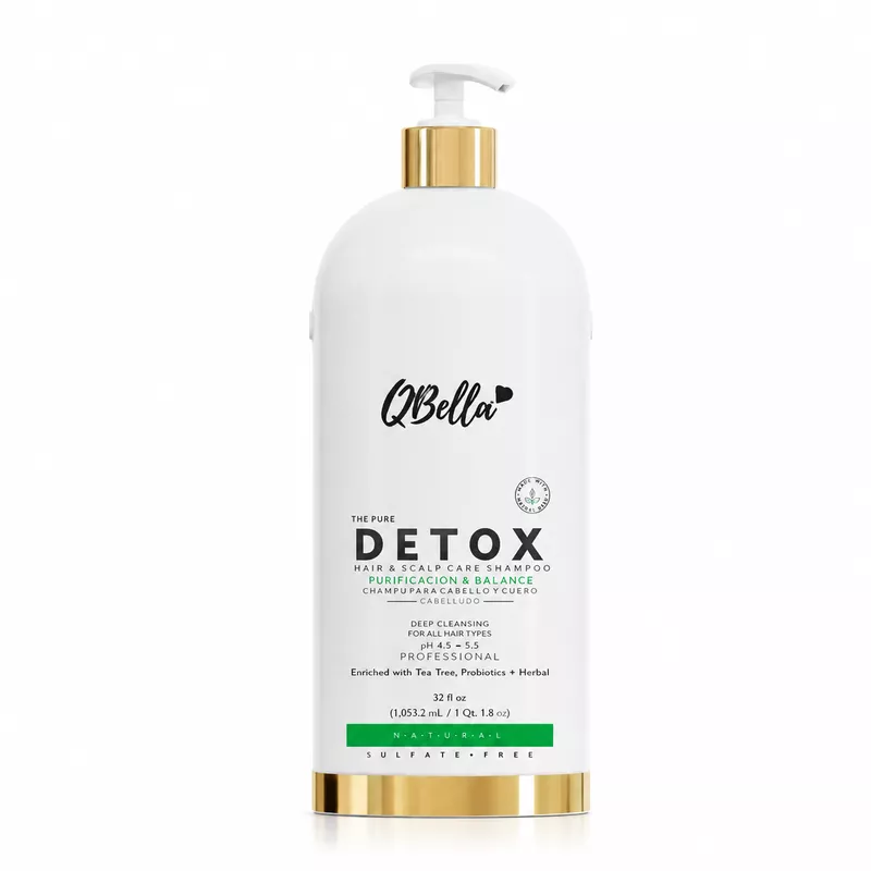 SHAMPOO DETOX QBELLA PROFISSIONAL 1LITRO